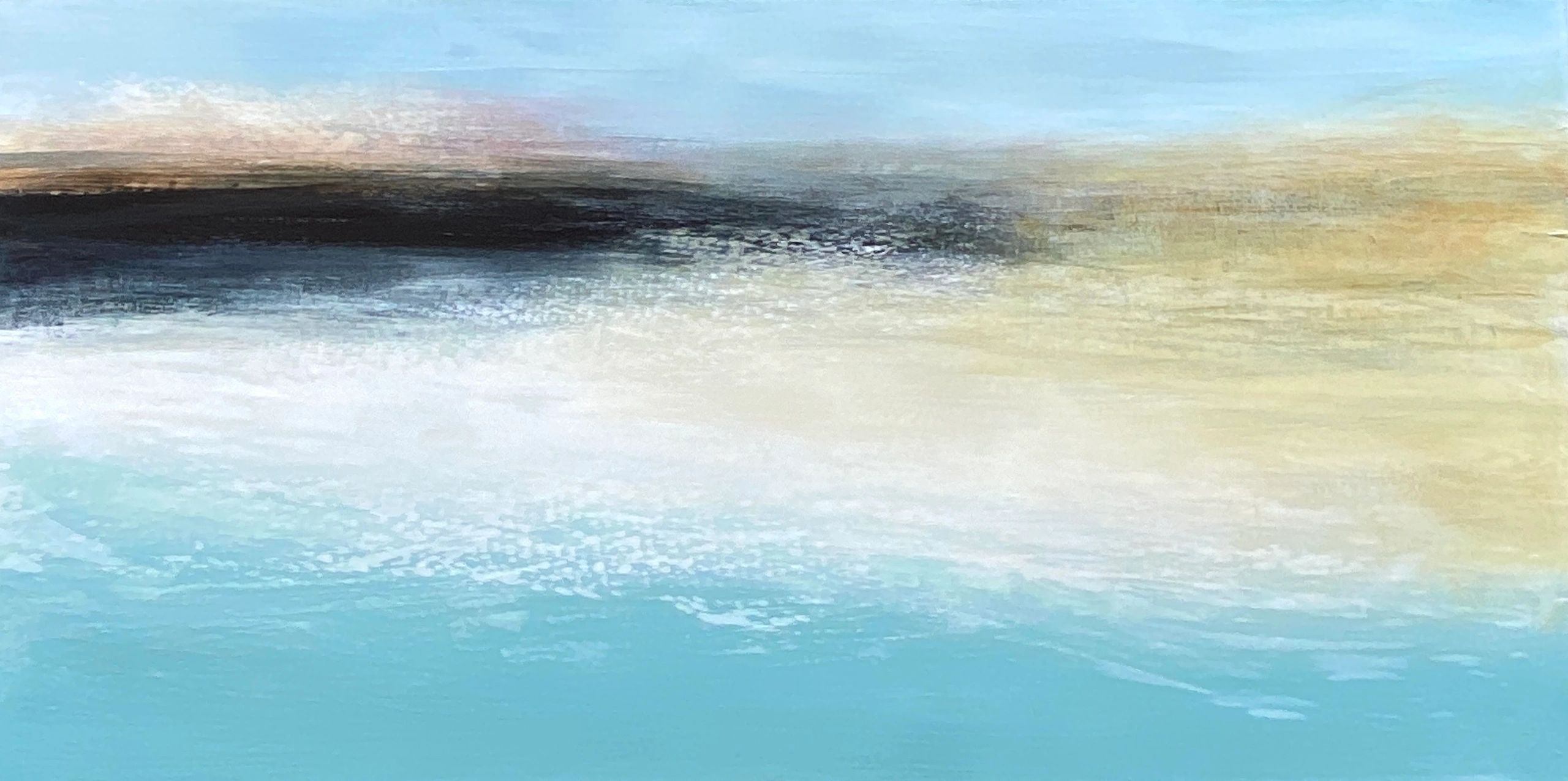 seascape painting on canvas, large painting, inspired by the sea, colourful 