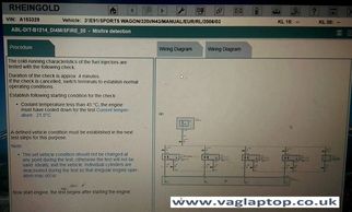Watch us running service plan tests and procedures on a BMW using our VAG laptop