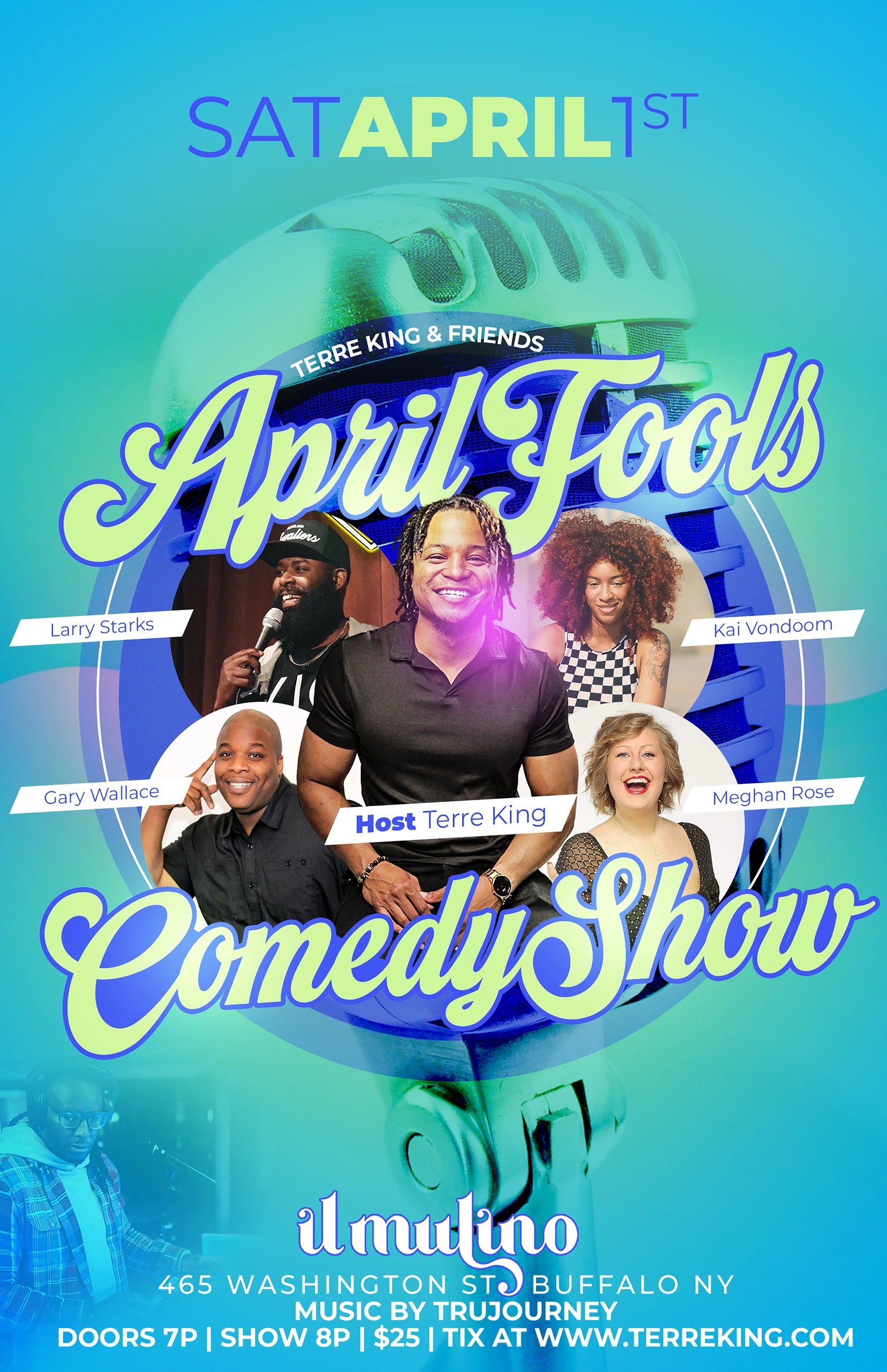 Aprils Fool Comedy Show at il Mulino in downtown Buffalo  