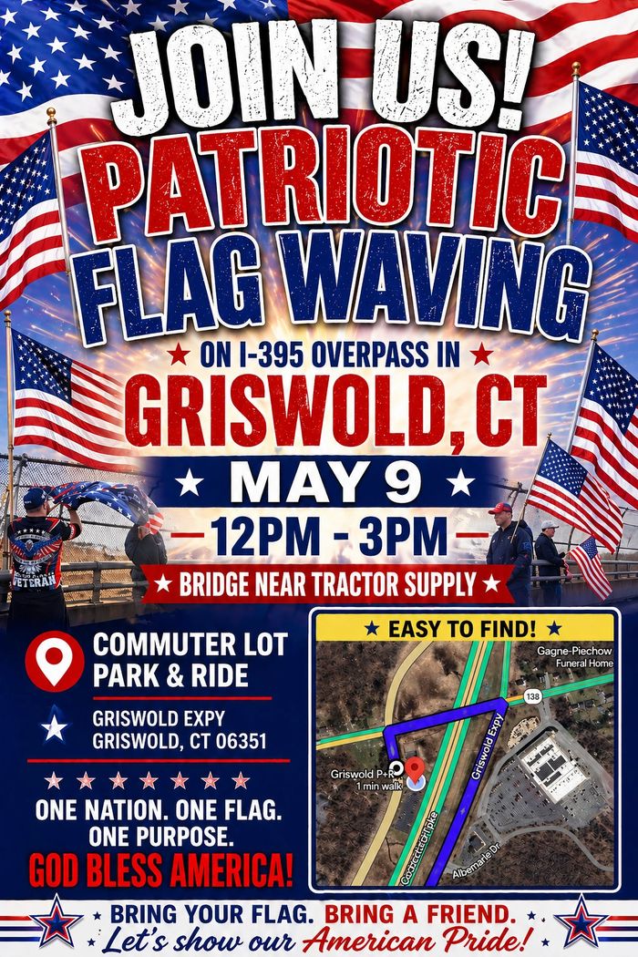 Join us for this amazing flag wave 