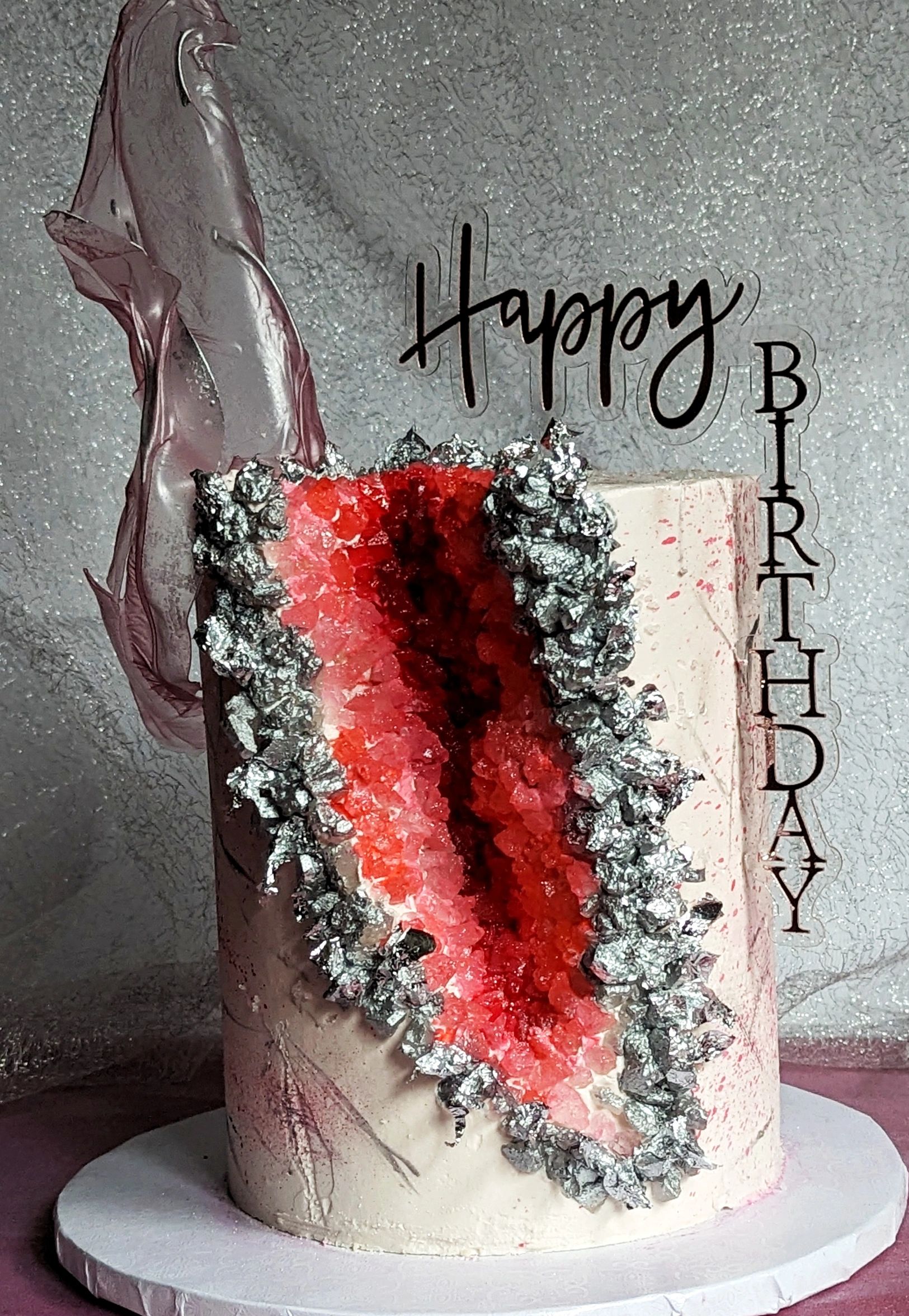 Geo Cake, Specialty cake, Custom Cake, Cake Baker, Cake Creation, Cake Shop, Ft. Washington MD cake 