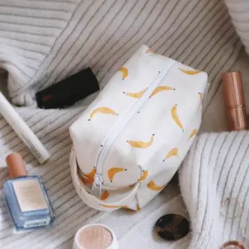Mini Makeup Bag - Banana