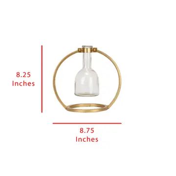 Brass Capstone Floating Bud Vase - Image 5