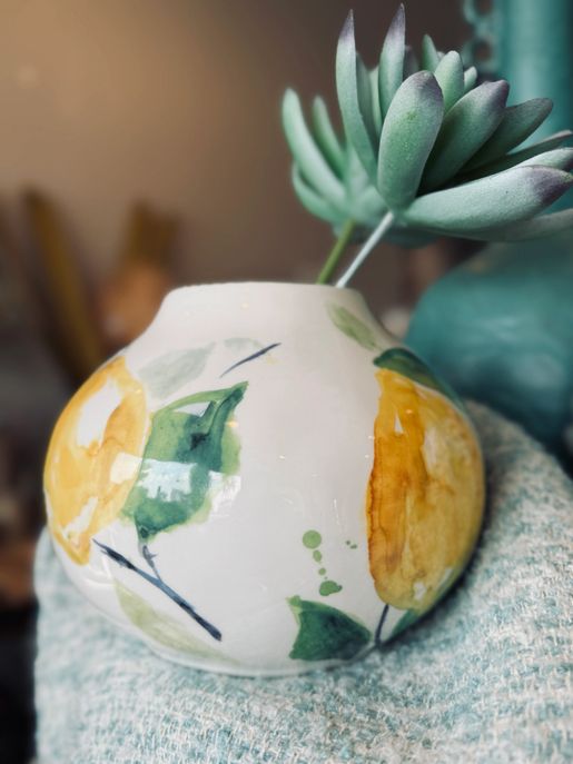 Lemon Vase - Short