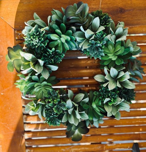 succulent wreath