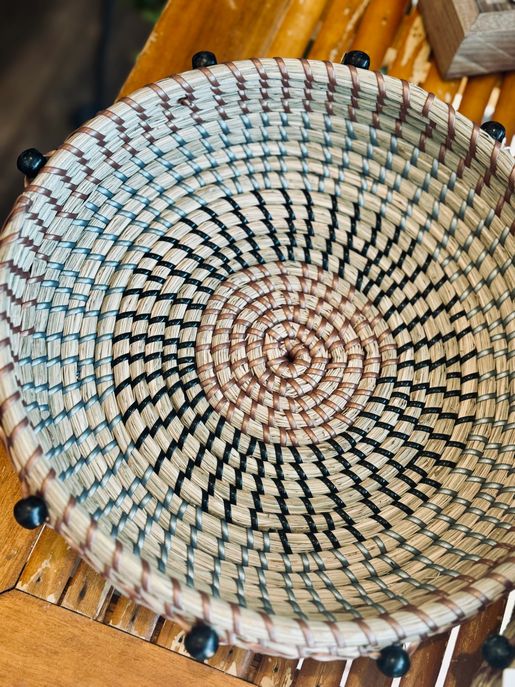 Boho round basket - Image 4