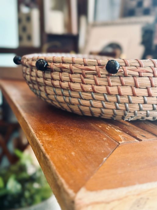 Boho round basket - Image 2