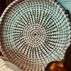 Boho round basket