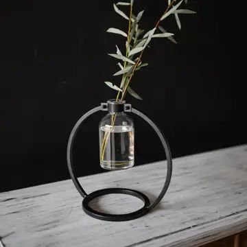 Auden Farmhouse Black & Metal Bud Vase - Image 7