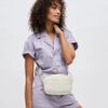 Inspiration - Woven Neoprene Crossbody - Bone - Image 3