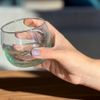 Moroccan Stemless Goblet - Clear