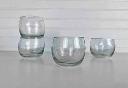Moroccan Stemless Goblet - Clear - Image 3