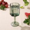 Daisy Wine Glass Green L - Image 2