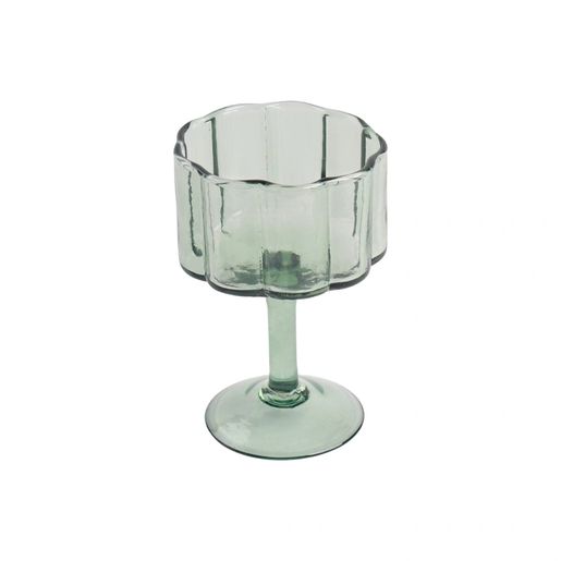 Daisy Wine Glass Green S - Image 2