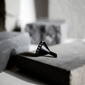 Black Steel Funnel