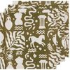 Olympus Block Print Napkins Set of 4