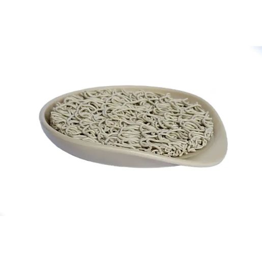 Round Soap Dish Set w/ Soap Lift Soap Saver - Bone