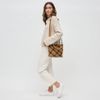 Sky's the Limit - Sand Black Small Woven Neoprene Crossbody