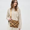 Sky's the Limit - Sand Black Small Woven Neoprene Crossbody - Image 7