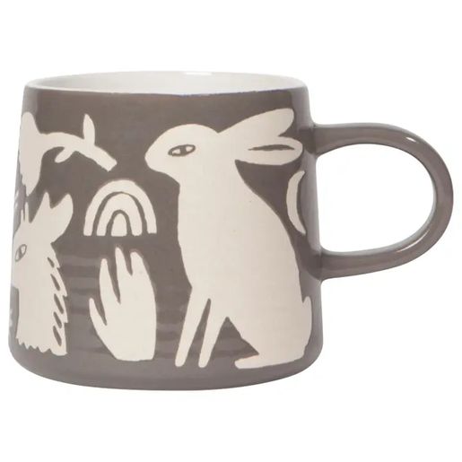 Timber Imprint Stoneware Mug