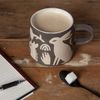 Timber Imprint Stoneware Mug - Image 2