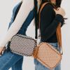 Black Woven Willow Crossbody Bag - Image 2
