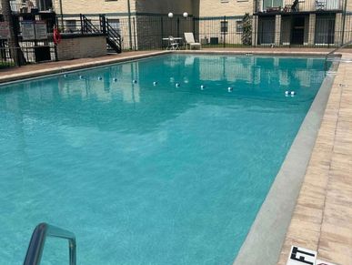 commercial pool apartment complex