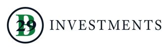 Logo of D23 Investments featuring a circular emblem with green elements.
