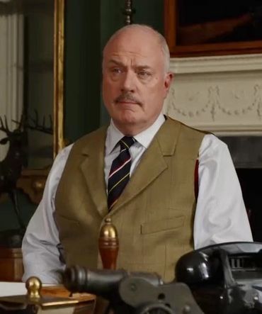 Owen Brenman as Captain Pargiter in Sister Boniface Mysteries, BBC. (2023)