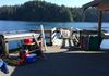 Beautiful Bamfield.  Site Moblization