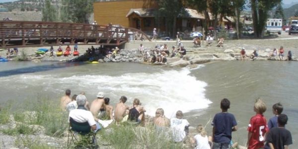 2009 Ridgway River Festival on the Uncompahgre River.