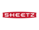 Sheetz logo with white text on a red background.