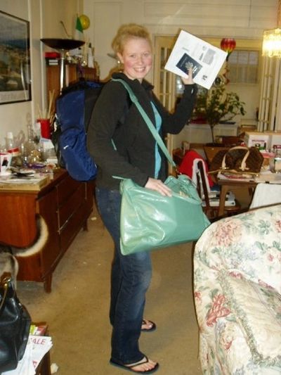 Traveling with a backpack and flip flops