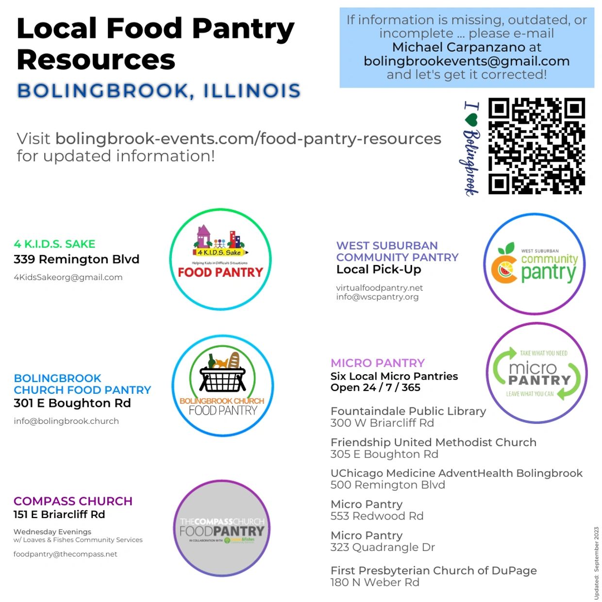 Food & Resource Pantry