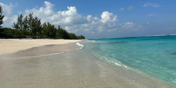 Beautiful beaches with the Atlantic on one side and the Caribbean on the other