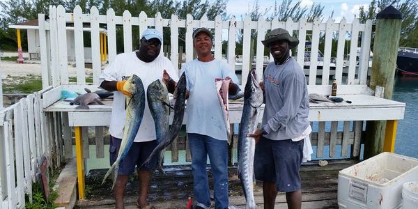 Great fishing with local charters
