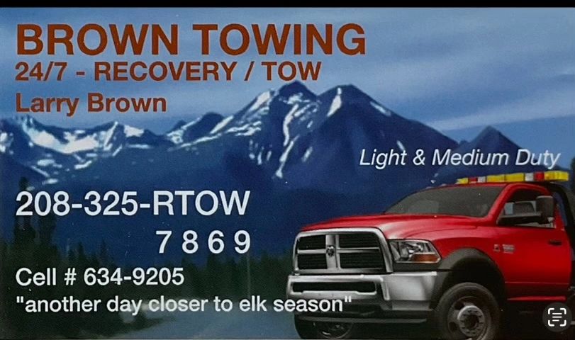 Brown Towing logo