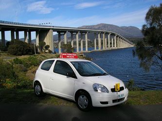 Driver Training Hobart car