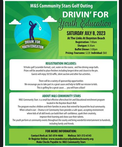 Event July 8th Golf Outing 
