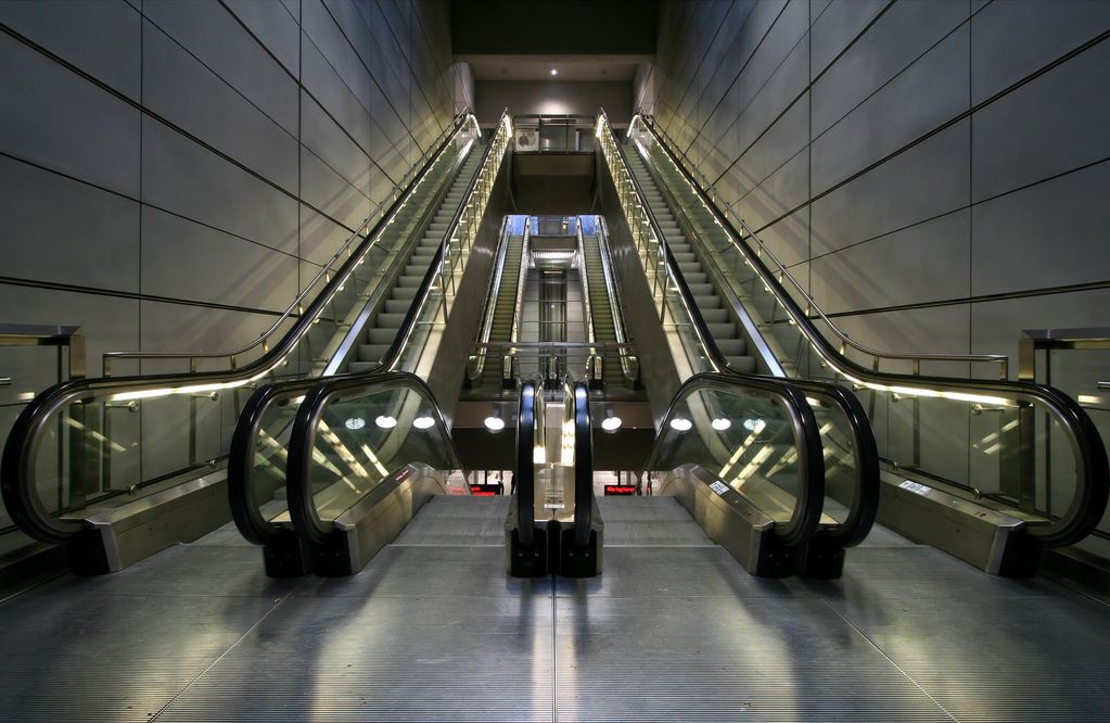 Installation of Escalator