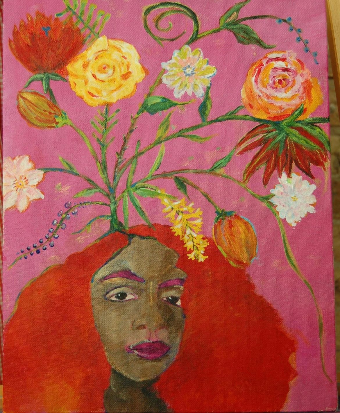 SOLD

Personal Growth: Demisha
Acrylic on wood board
2019