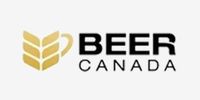 Beer canada logo on white background