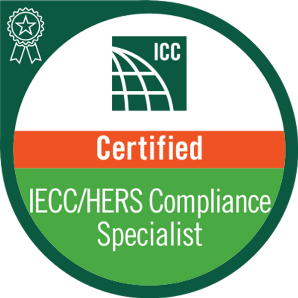 International Code Council IECC/HERS Compliance Specialist