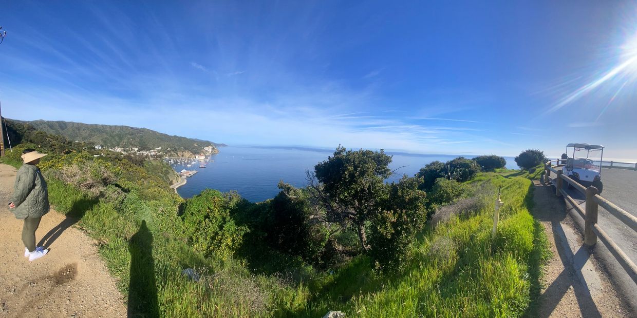 Catalina Island, views. 