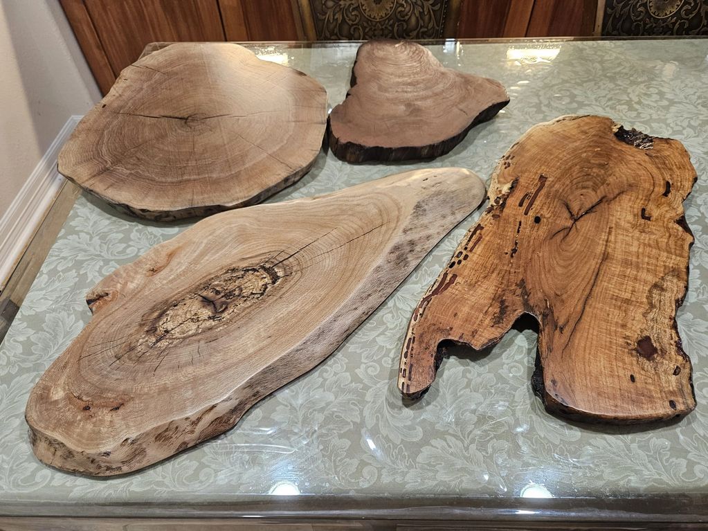 A collection of charcuterie boards.