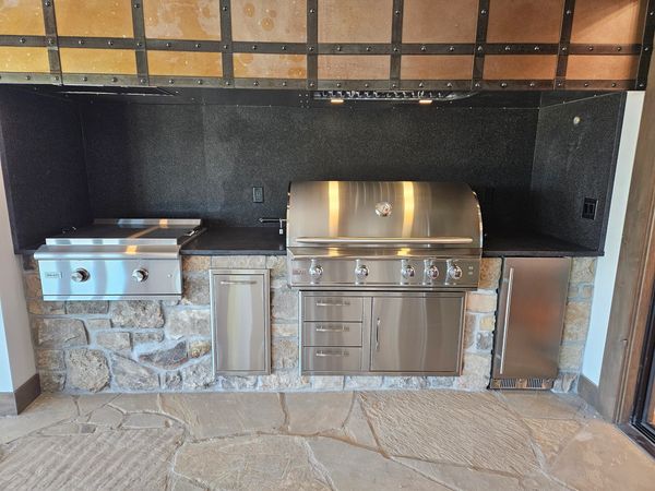 Blaze Grill, Griddle, and Fridge