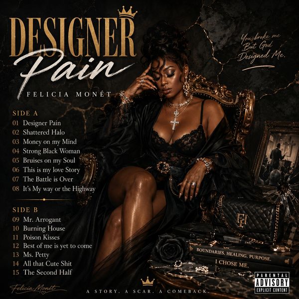 FEATURED SONGS

• Designer Pain
• The Battle Is Over
• This is my Love Song
• Strong Black Woman
