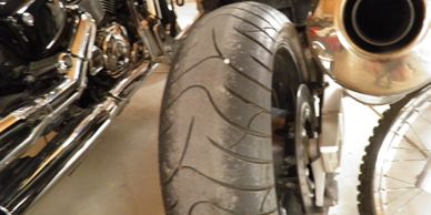 True Goo Tire Sealant, Motorcycles are usually 6 oz/front tire and 8 oz/back tire for balance