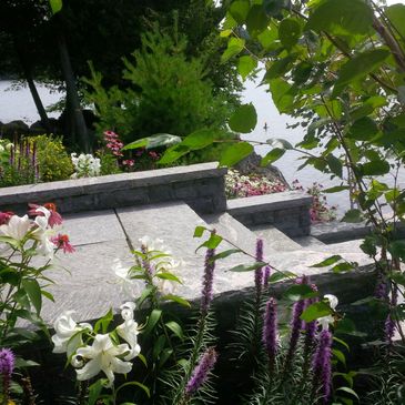 Gardens, Muskoka, Lake Joe, lake rosseau, lake muskoka, vision, beauty, Maintenance, flowers, garden