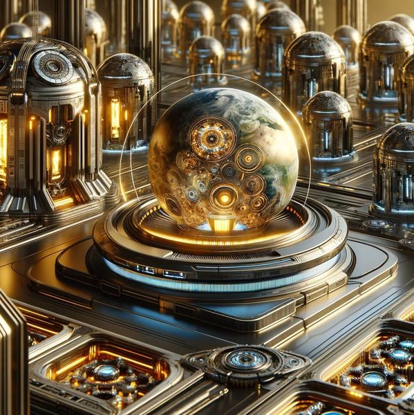 金屬艙金星人孵化器